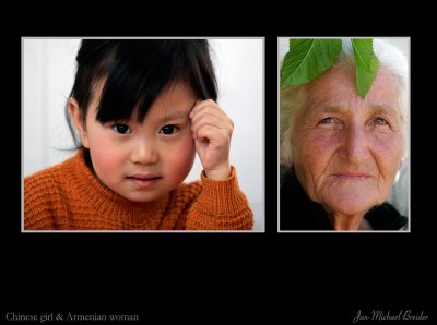 Chinese &  Armenian Faces