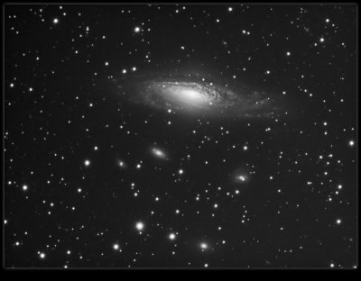 NGC 7331 and Galaxy Group NGC 7335, 7336, 7337, 7340