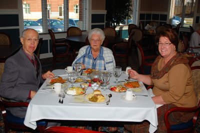lunch in the Dining Hall