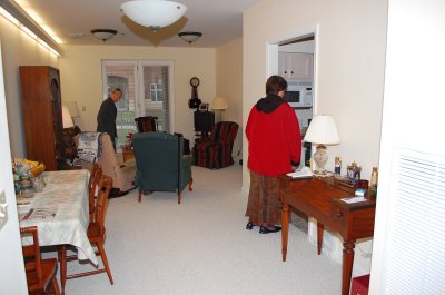 The living room
