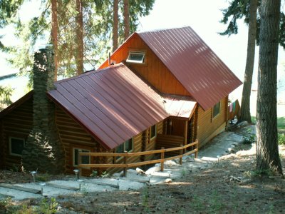 Cabin from the back
