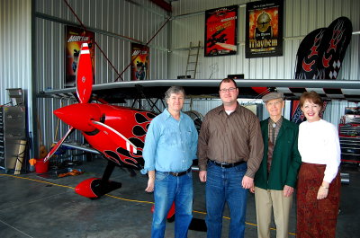 Before the private air show