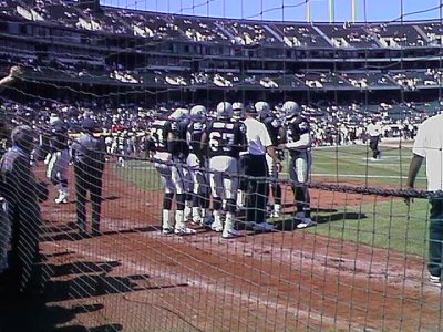 Giants at Raiders - 09/13/98