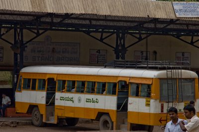 The sort of Karnataka State Roads Transport Corporation buses I felt myself to be nearly living in for a couple weeks there