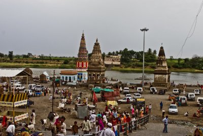 Temples by the river