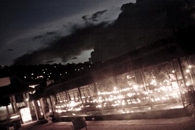 Oil lamps, temple of the tooth