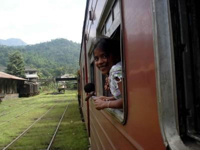 Sri Lankan train travel. One of lifes great joys