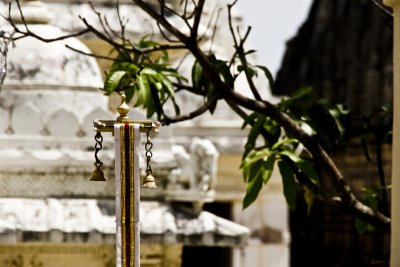 Bell and flag