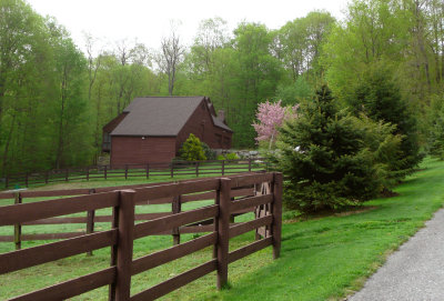 Paddocks from private road - May 2007