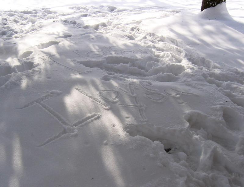 Snow writings