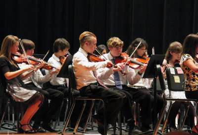 Spring String Orchestra Concert  ... (and a video)