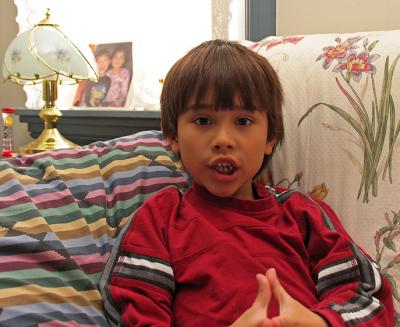 Telling me a story