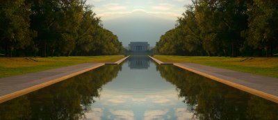 Lincoln Memorial in a Perfect World