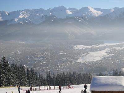 Panorama of Tatra Mountains - view from Gubawka hill