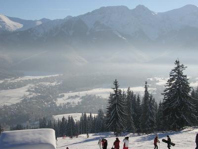 Panorama of Tatra Mountains - view from Gubawka hill