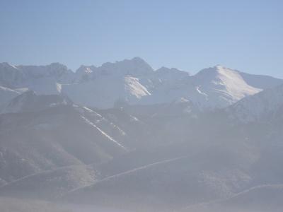 Panorama of Tatra Mountains - view from Gubawka hill