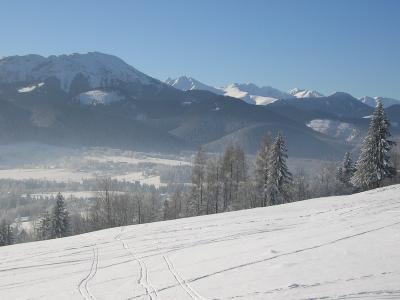 Panorama of Tatra Mountains - view from Butorowy Wierch