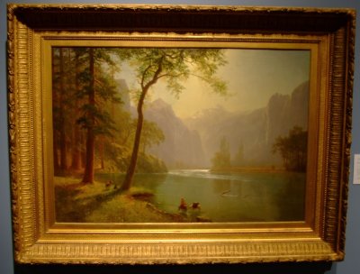 Kerns River Valley California - Albert Bierstadt