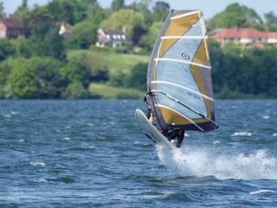 Wind Surfing at Draycote Water