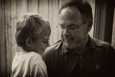 Logan and Grandpa