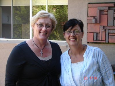 Karen Noye and Anne Murphy
