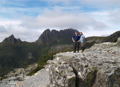 Myself and Robert at Marions Lookout