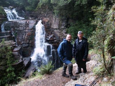 Robert and myself at Cathedral Falls
