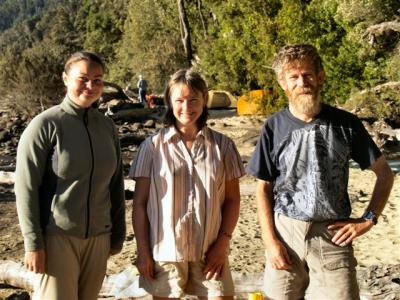 Chrissie, Paula and Steve