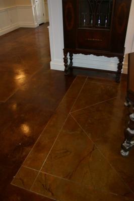 Acid Stained Concrete :: Classic Conc. Designs