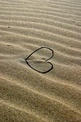 Love the sand...