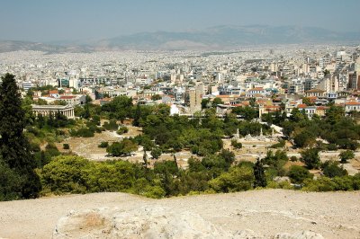 Athens and ancient agora