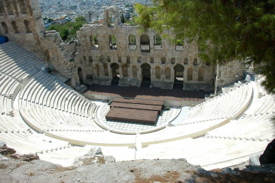 Roman theatre - on Acropolis