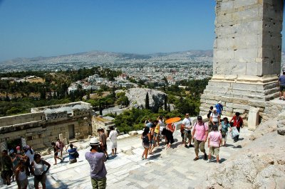 Mars Hill - view from Acropolis