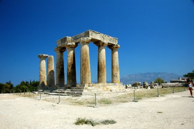 Temple of Apollo - ancient Corinth