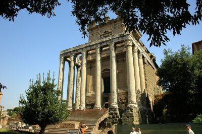 Temple of Antoninus & Faustina - Roman Forum
