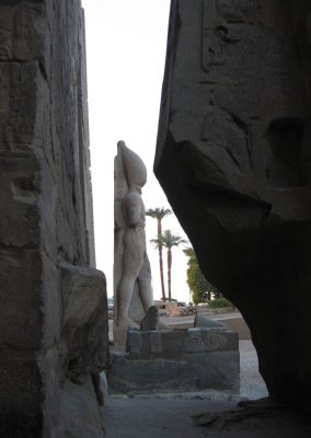 colossus at Luxor Temple
