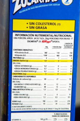 Sin cholesterol y sin grasa 6734