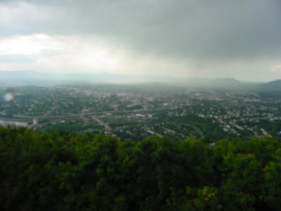 Roanoke Valley showers 1892