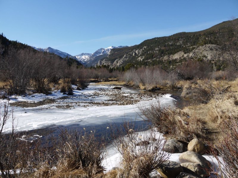 Estes Park.  Long's Peak?