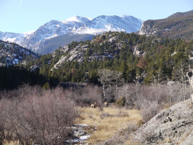 Estes Park.  Long's Peak?