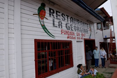 Lunch stop on Inter-American Highway
