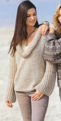 #121 Grey wool sweater