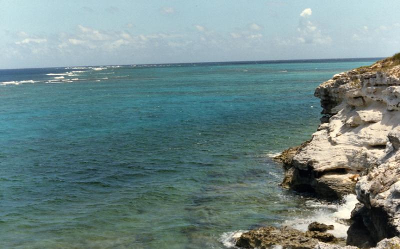 Beach View on North End, By The Old Naval Station, Grand Turk, Turks & Caicos Islands, British West Indies