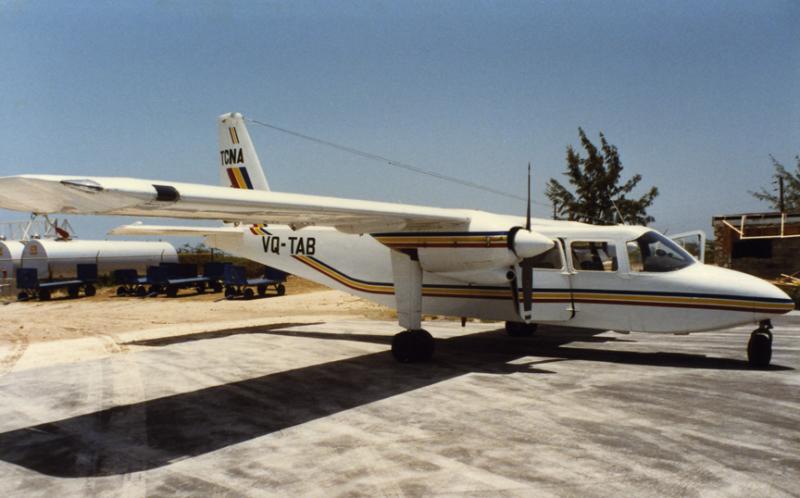 A Britten Norman Islander...Ugly, But Good In The Islands