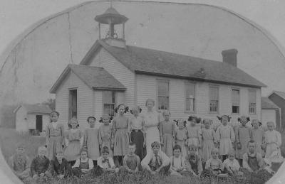 I Think This Is My Fathers Grade School At South Beef River, WI.