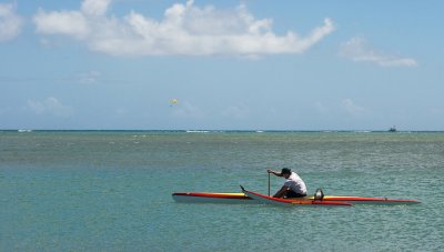 Kuliouou - One-man Outrigger Canoe