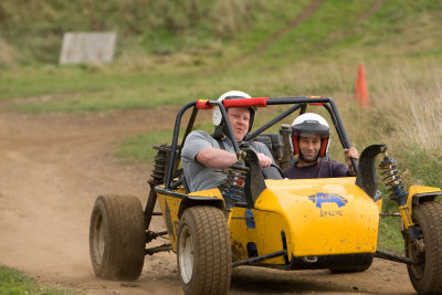 Big Al sticks out the top of the roll cage! 071031_FlexphoneConference_7787.jpg