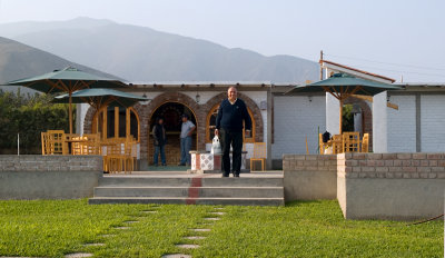 Lugar de cata de la bodega El Sarcay de Azpitia