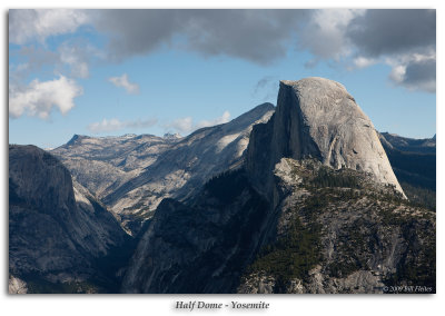 Half Dome from Glacier Point