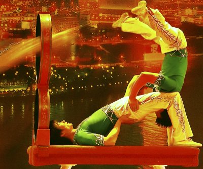 acrobats- Bejing, China.